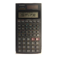 Casio fx0100W Bedienungsanleitung