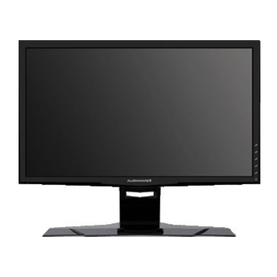Dell AW2210t Bedienungsanleitung