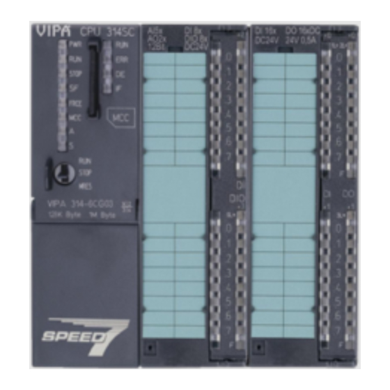 VIPA SPEED7 CPU 314-2AG23 Handbuch