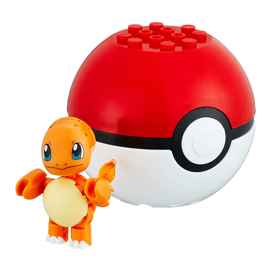 Mega Construx GKY71 Pokemon Charmander Montageanleitung