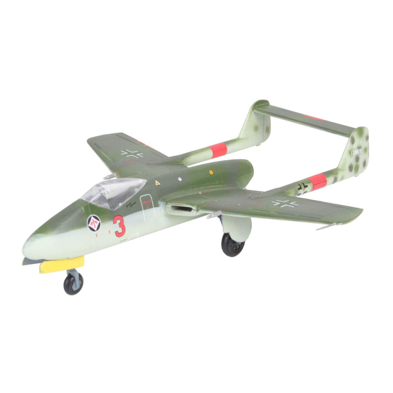 REVELL Focke Wulf TL-Jäger FLITZER Montageanleitung