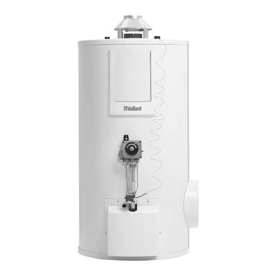 Vaillant atmoSTOR VGH 130/5 XZU Bedienungs- Und Installationsanleitung