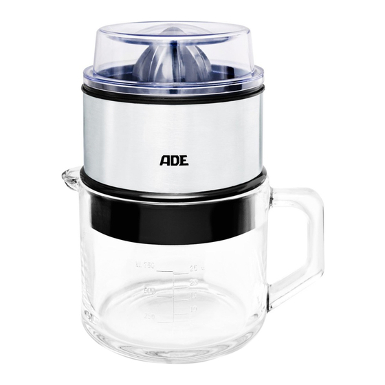 ADE KA 1803 Bedienungsanleitung