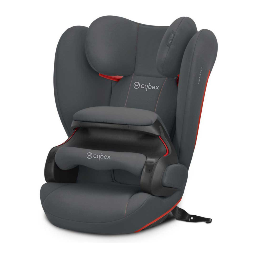 Cybex Silver PALLAS B-FIX Bedienungsanleitung