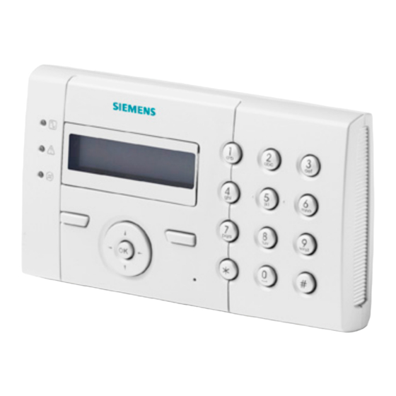 Siemens SPCK 420 Benutzeranleitung