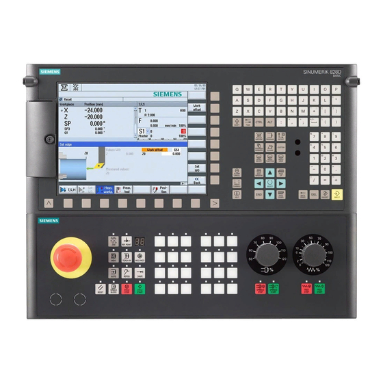 Siemens SINUMERIK 828D Bedienhandbuch