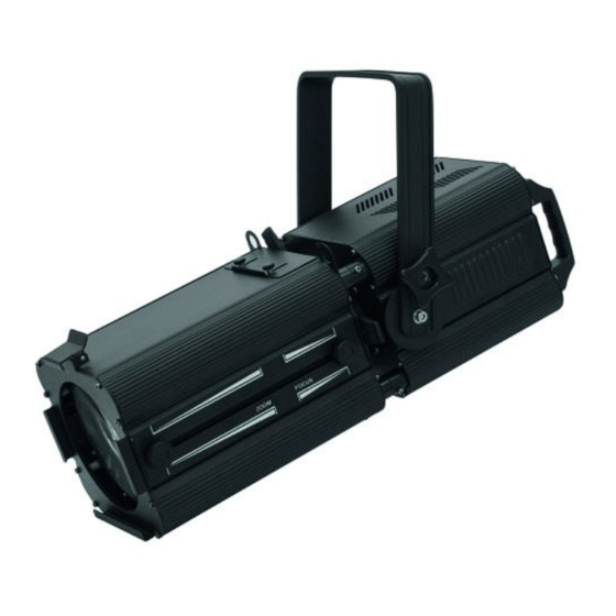 EuroLite LED PFE-100 RGBW Profile Spot Bedienungsanleitung