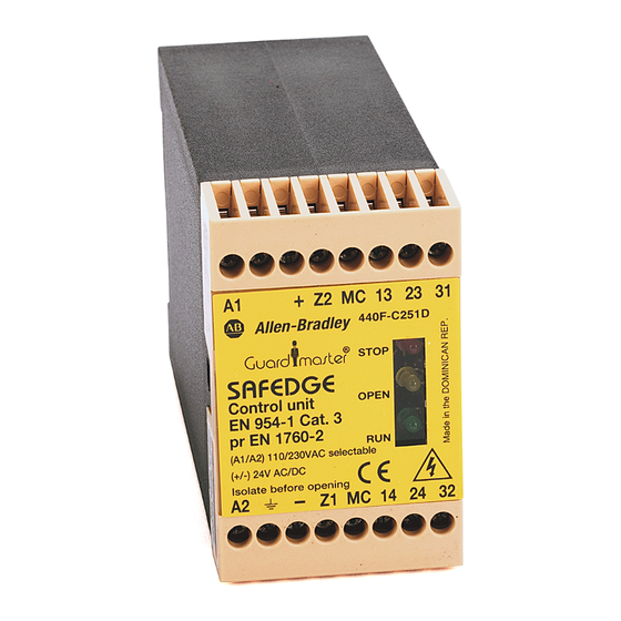 Rockwell Automation 440F Serie Installations- Und Benutzerhandbuch