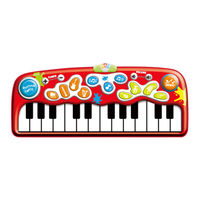 Winfun Step-to-Play Jumbo Piano Mat Bedienungsanleitung