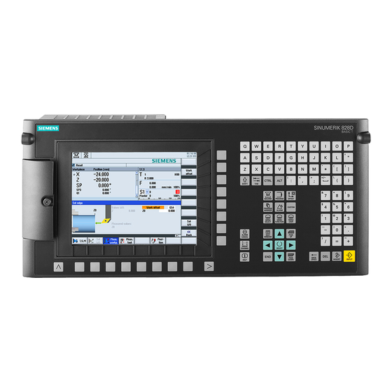 Siemens SINUMERIK 828D Inbetriebnahmehandbuch