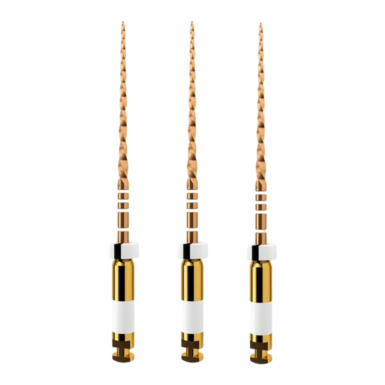 Dentsply Sirona WaveOne Gold Gebrauchsanweisung
