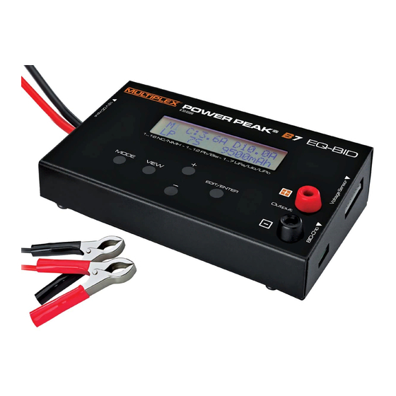 Multiplex POWER PEAK B7 EQ-BID Bedienungsanleitung