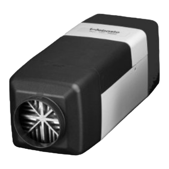 Webasto Air Top 3500 Einbauanleitung