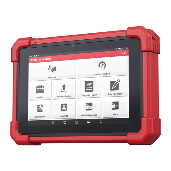 LAUNCH CREADER PROFESSIONAL MOT IV Bedienungsanleitung