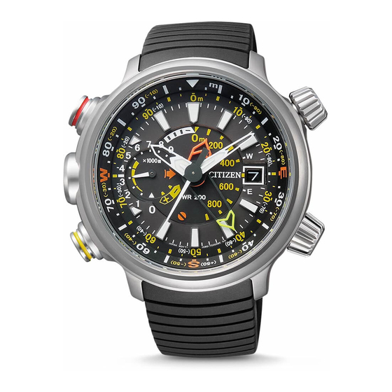 Citizen J280 Kurze Anweisungen
