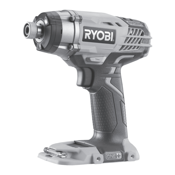 Ryobi R18ID3-0 Handbücher