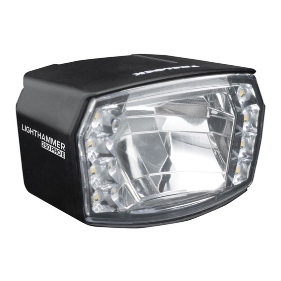 Trelock LS 990 LIGHTHAMMER PRO 250 E Gebrauchsanweisung