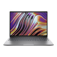 HP ZBook Power 16 G11 A 86B21EA Benutzerhandbuch