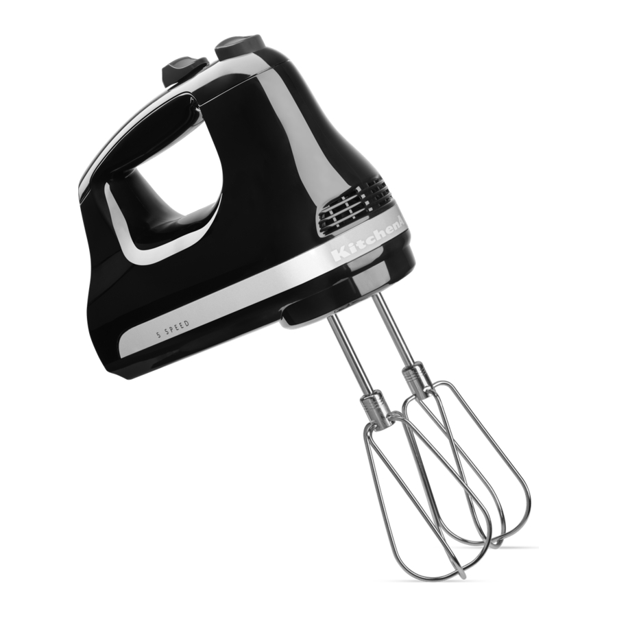 KitchenAid 5 SPEED 5KHM5110 Bedienungsanleitung