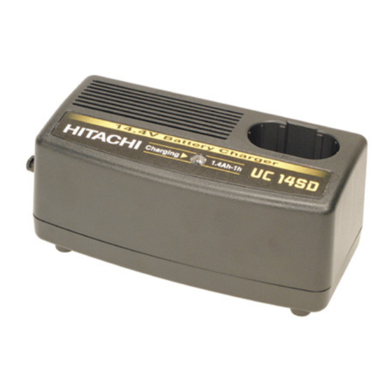 Hitachi UC 14SD Bedienungsanleitung