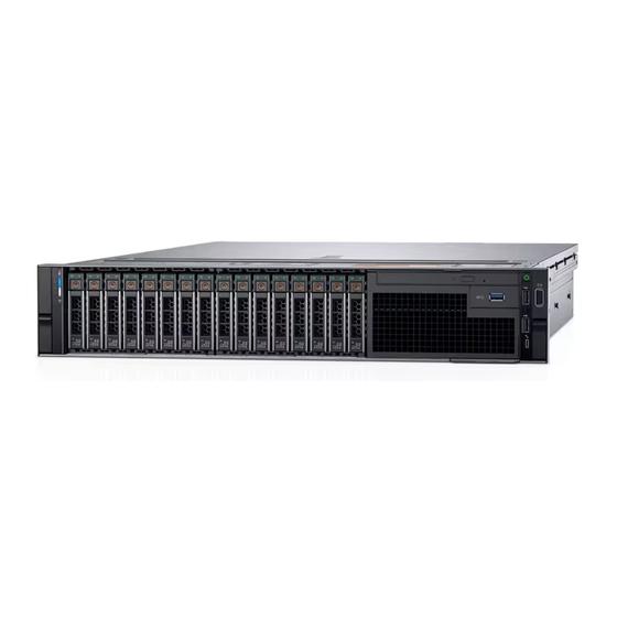 Dell EMC PowerEdge R740 Installations- Und Servicehandbuch