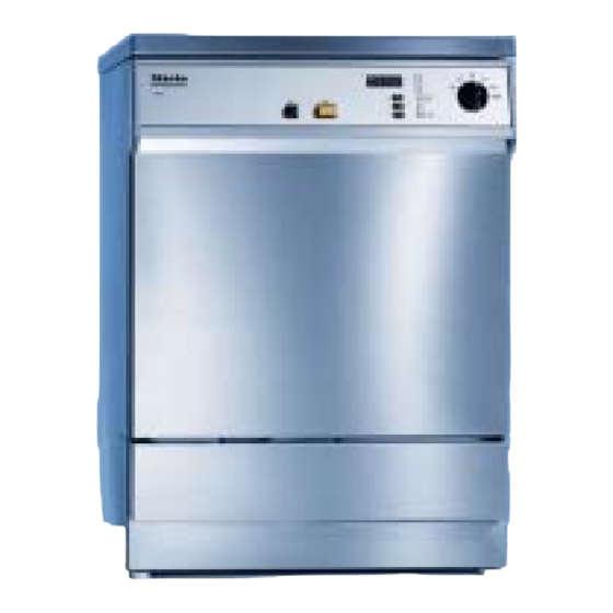 Miele professional G 7860 Handbücher