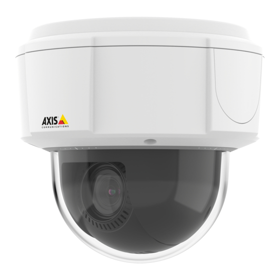 Axis M5525-E Installationsanleitung