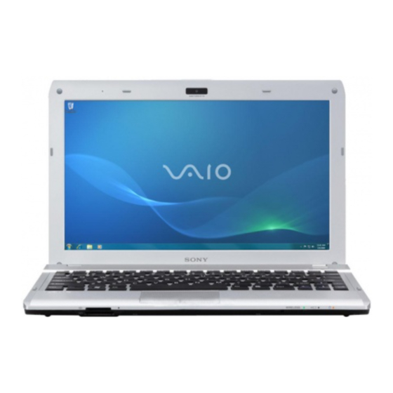 Sony VAIO VPCYB Handbücher