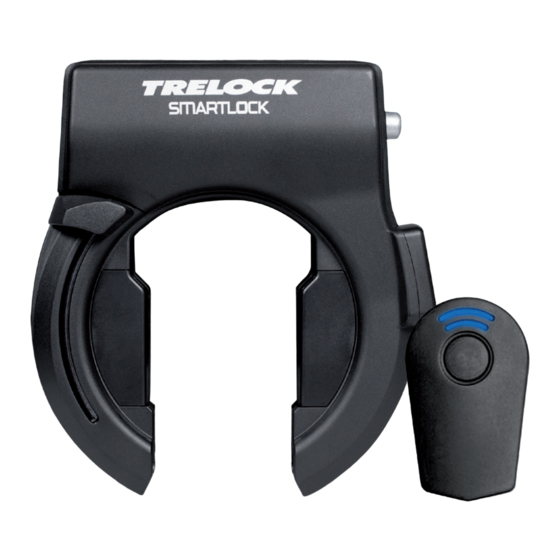 Trelock SL 460 SMARTLOCK Schnellstartanleitung