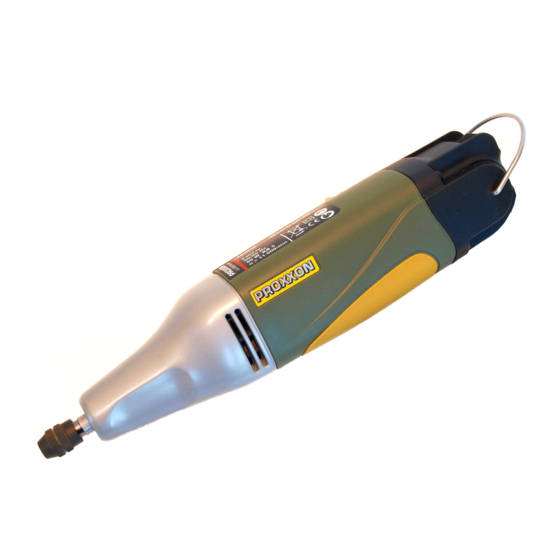 Proxxon MICROMOT MSG Gebrauchsanweisung