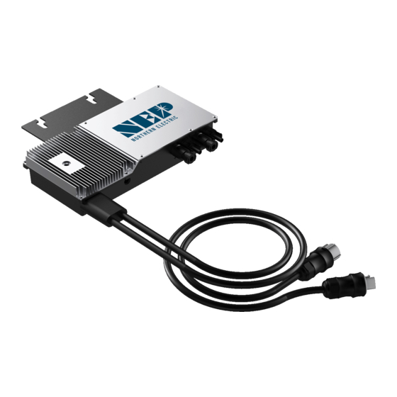 NEP BDM-600 Anleitung Zur Installation Und Bedienung