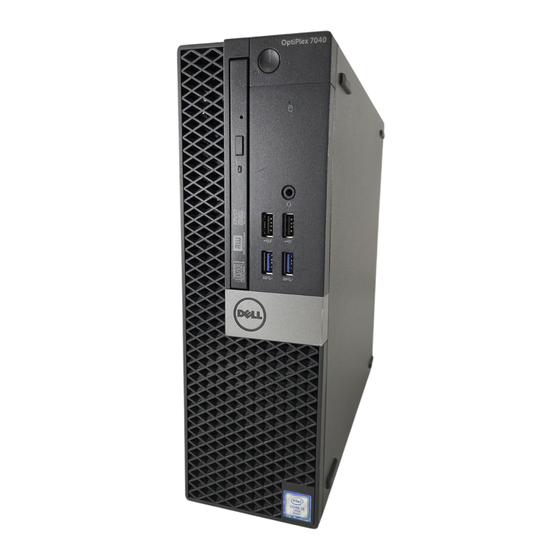 Dell OptiPlex 7040 Bedienungsanleitung
