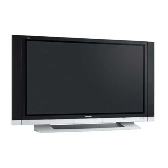 Panasonic TH-65PV600E Bedienungsanleitung