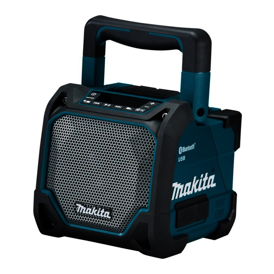 Makita DMR202 Bedienungsanleitung