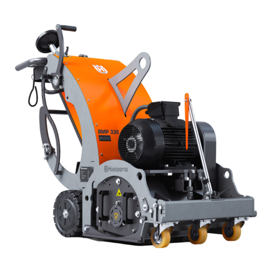 Husqvarna BMP 335 Bedienungsanweisung