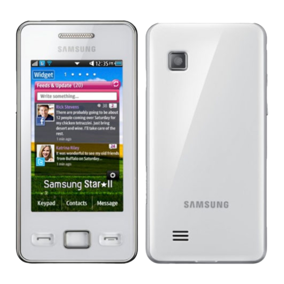 Samsung GT-S5260 Benutzerhandbuch