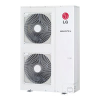 LG Therma V AHUW168A3 Installationsanleitung