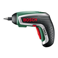 Bosch IXO 3 603 J81 0 Serie Betriebsanleitung