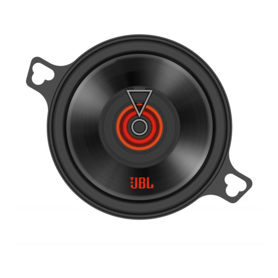 Harman JBL Club 322F Installationshandbuch