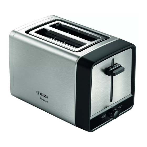 Bosch DesignLine TAT5P42 GB Serie Gebrauchsanleitung