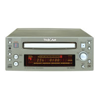 Tascam CD-RW4U Usb-Handbuch