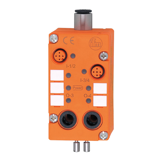 IFM Electronic AS interface AS-i AirBox 32 V2A AC2055 Montageanleitung