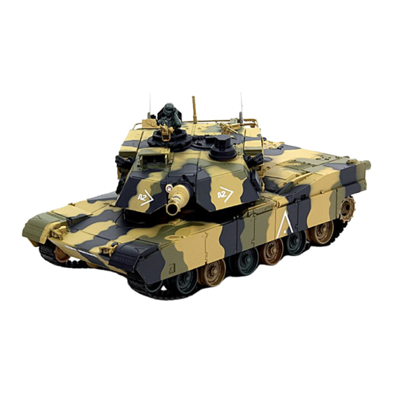 XciteRC Military Battle Tank M1A2 Bedienungsanleitung