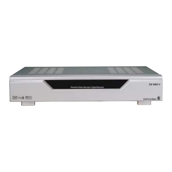 Zehnder Serie DX 6082 V Anleitung