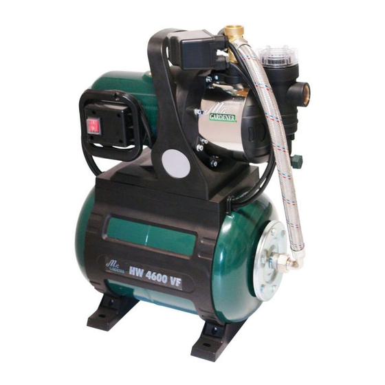 Mr Gardener HW 4600 VF Handbücher