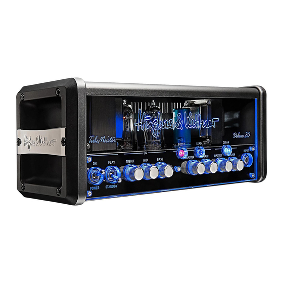 Hughes & Kettner TubeMeister Deluxe 20 Handbuch