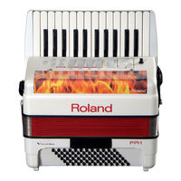 Roland FR-1 V-Accordion Schnellstartanleitung