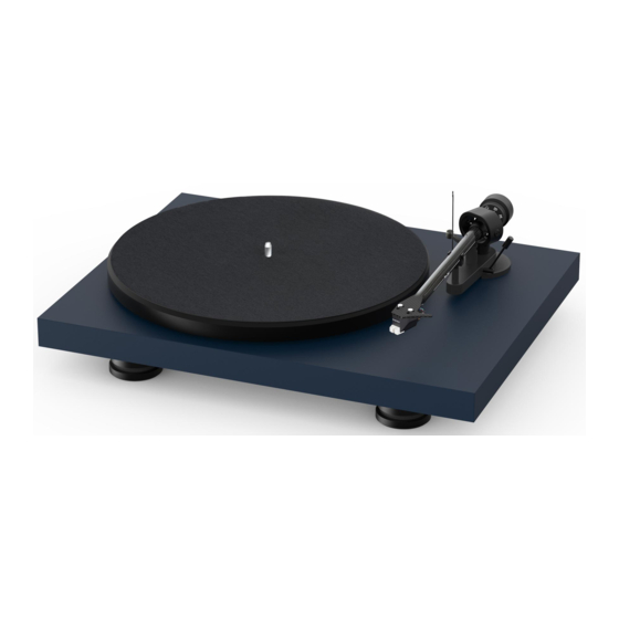 Pro-Ject Audio Systems Debut Carbon EVO Bedienungsanleitung