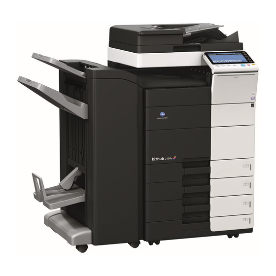 Konica Minolta bizhub C554e Handbücher