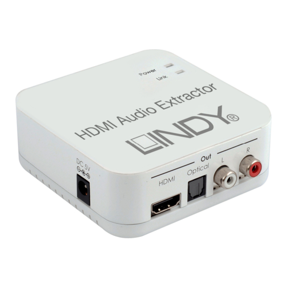 Lindy 38090 Benutzerhandbuch